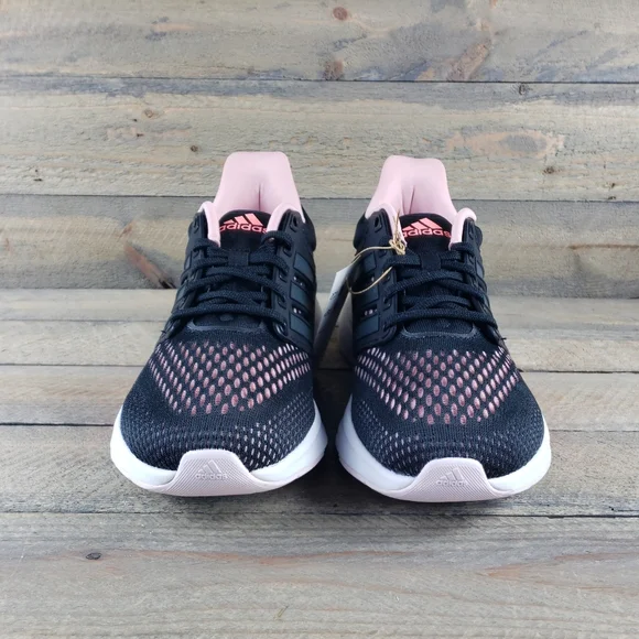 adidas EQ21 Run Women's Running Shoes Sneakers Black Pink - Picture 5 of 11